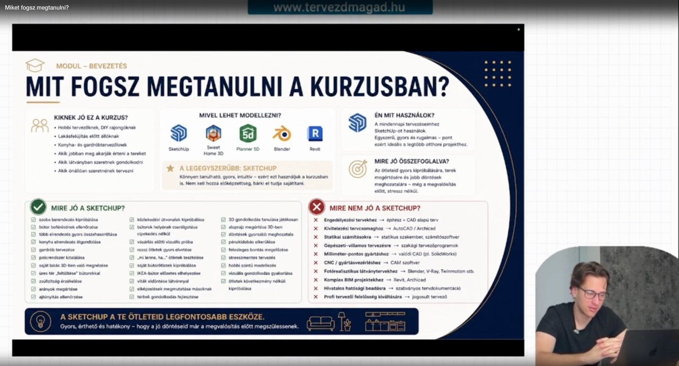Mit fogsz megtanulni a kurzusban